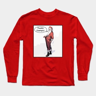 Santa's on Ozempic Long Sleeve T-Shirt